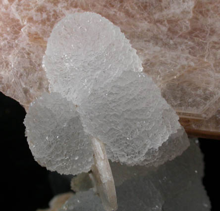 Stilbite-Ca with Quartz from Garrawilla Station, near Gunnedah, New South Wales, Australia