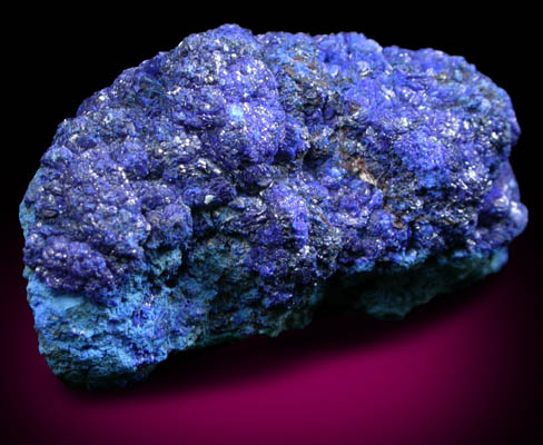 Azurite from Morenci Mine, Clifton District, Greenlee County, Arizona