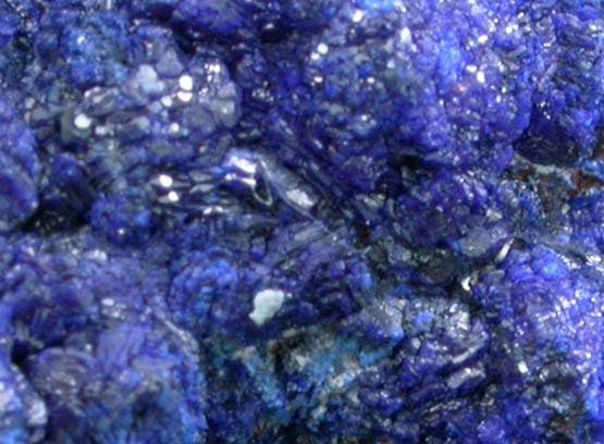 Azurite from Morenci Mine, Clifton District, Greenlee County, Arizona