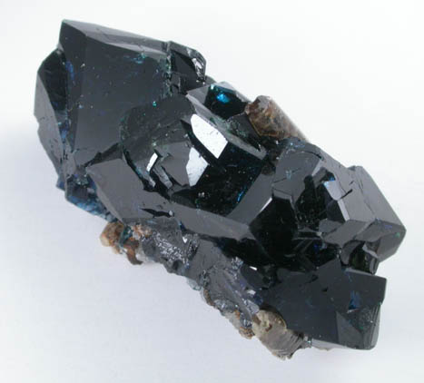 Lazulite with Quartz from Rapid Creek, 70 km northwest of Aklavik, Yukon, Canada