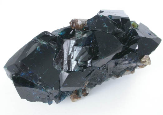 Lazulite with Quartz from Rapid Creek, 70 km northwest of Aklavik, Yukon, Canada