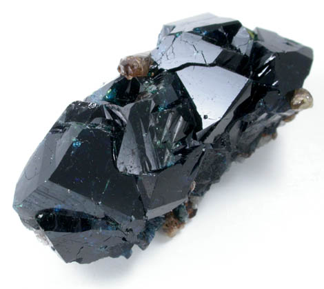 Lazulite with Quartz from Rapid Creek, 70 km northwest of Aklavik, Yukon, Canada