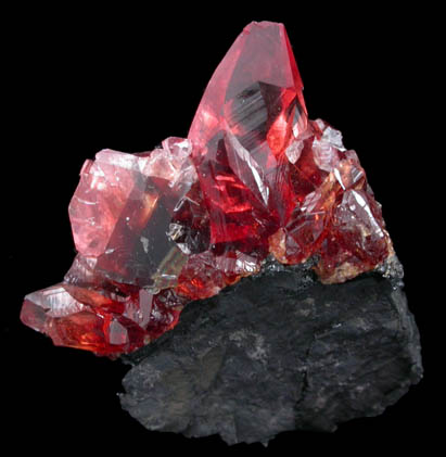 Rhodochrosite from N'Chwaning Mine, Kalahari Manganese Field, Northern Cape Province, South Africa