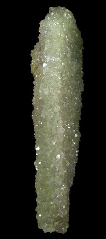 Calcite with Quartz overgrowth from Charcas District, San Luis Potosi, Mexico