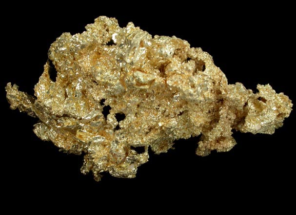 Gold from Mockingbird Mine, Mariposa County, California