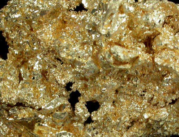 Gold from Mockingbird Mine, Mariposa County, California