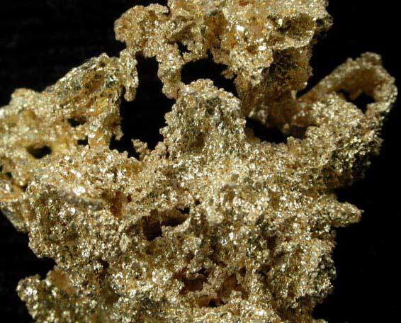 Gold from Mother Lode District, Tuolumne County, California