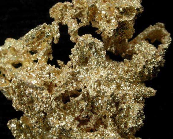 Gold from Mother Lode District, Tuolumne County, California