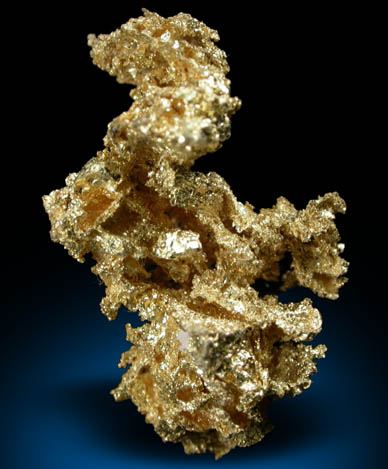 Gold from Mother Lode District, Tuolumne County, California