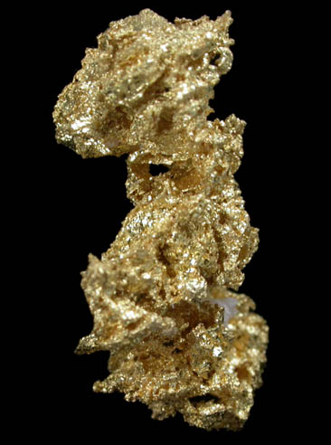Gold from Mother Lode District, Tuolumne County, California