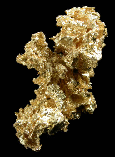 Gold from Mother Lode District, Tuolumne County, California