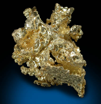 Gold from Mother Lode District, Tuolumne County, California