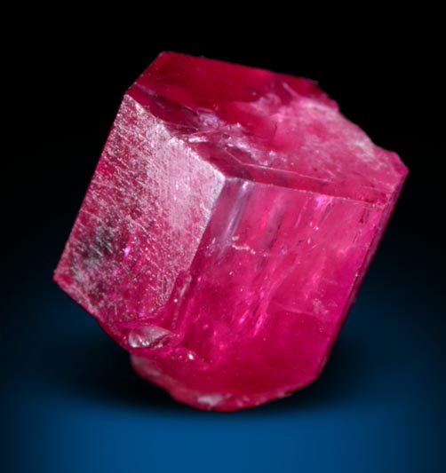 Beryl var. Bixbite (Red Beryl) from Rex Harris' Ruby Violet claim, Wah Wah Mountains, Beaver County, Utah