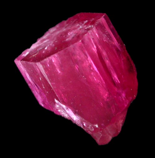 Beryl var. Bixbite (Red Beryl) from Rex Harris' Ruby Violet claim, Wah Wah Mountains, Beaver County, Utah