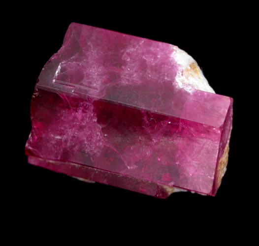 Beryl var. Bixbite (Red Beryl) from Rex Harris' Ruby Violet claim, Wah Wah Mountains, Beaver County, Utah