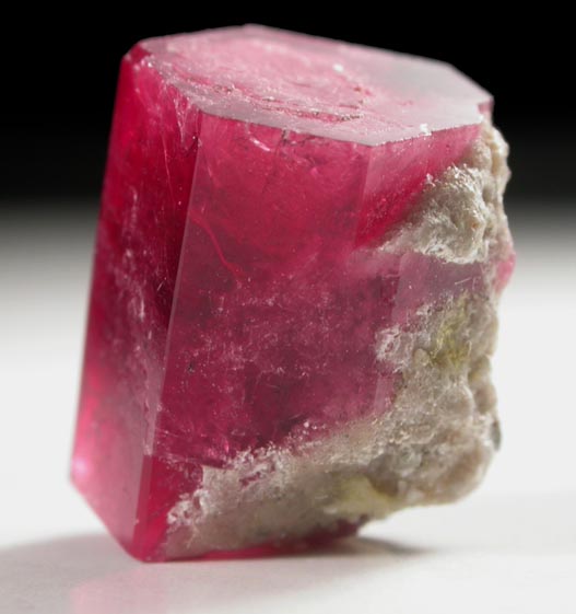 Beryl var. Bixbite (Red Beryl) from Rex Harris' Ruby Violet claim, Wah Wah Mountains, Beaver County, Utah