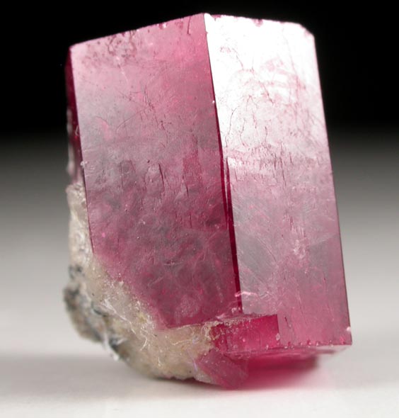 Beryl var. Bixbite (Red Beryl) from Rex Harris' Ruby Violet claim, Wah Wah Mountains, Beaver County, Utah