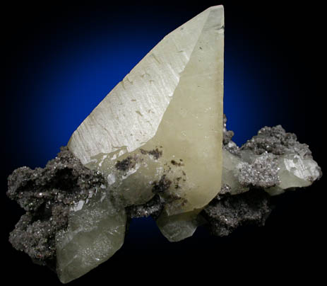 Calcite with Dolomite from Milliken Mine, Viburnum Trend, Reynolds County, Missouri