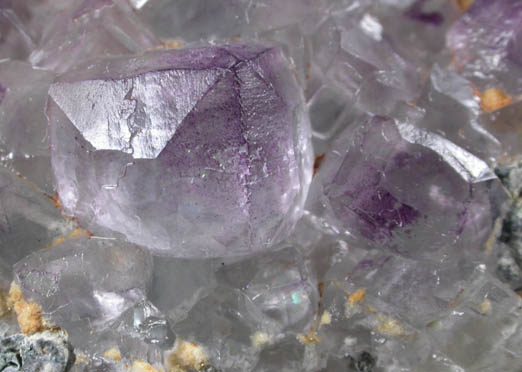 Fluorite (rare tetrahexahedral crystal form) from Mex-Tex Mine, Hansonburg District, 8.5 km south of Bingham, Socorro County, New Mexico