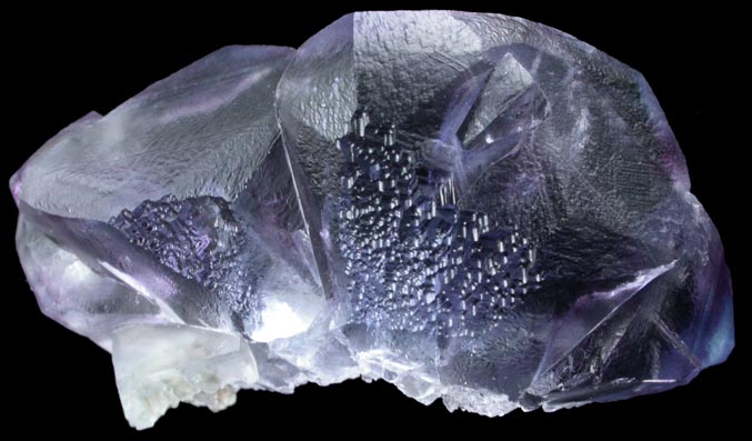 Fluorite (Spinel-law twinned) from Erongo Mountain, 20 km north of Usakos, Damaraland, Namibia