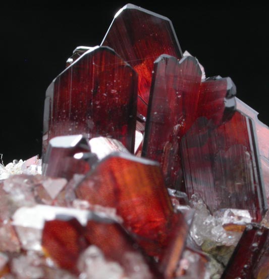 Brookite on Quartz from Kharan Mountain, Baluchistan, Pakistan