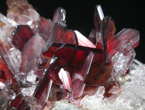 Brookite on Quartz from Kharan Mountain, Baluchistan, Pakistan