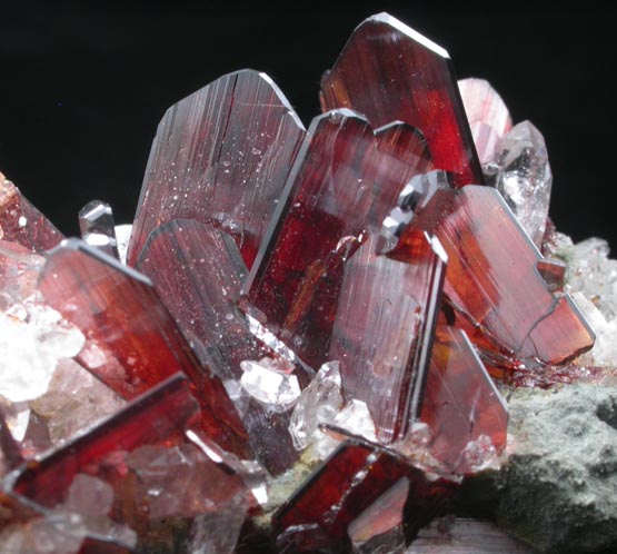 Brookite on Quartz from Kharan Mountain, Baluchistan, Pakistan