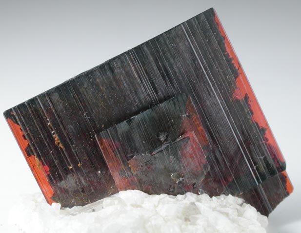 Brookite on Quartz from Kharan Mountain, Baluchistan, Pakistan