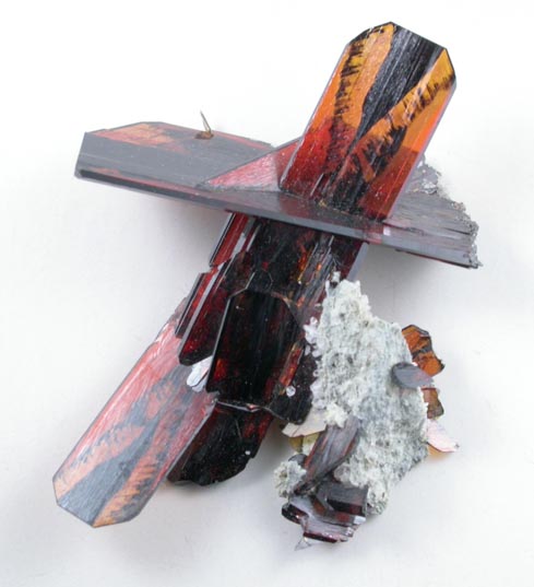 Brookite on Quartz from Kharan District, Baluchistan, Pakistan