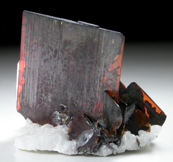 Brookite on Quartz from Kharan District, Baluchistan, Pakistan