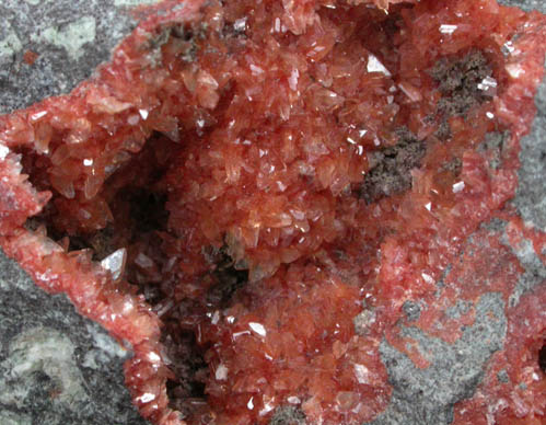 Heulandite from Brigadoon Pocket, Touch Hills, Stirlingshire, Scotland