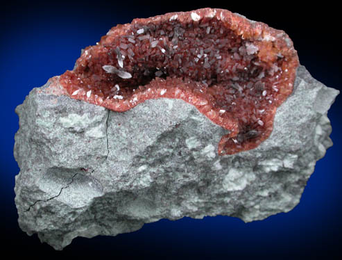 Heulandite with Stilbite from Brigadoon Pocket, Touch Hills, Stirlingshire, Scotland