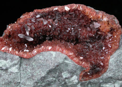 Heulandite with Stilbite from Brigadoon Pocket, Touch Hills, Stirlingshire, Scotland