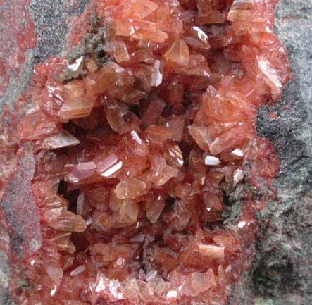 Heulandite from Brigadoon Pocket, Touch Hills, Stirlingshire, Scotland