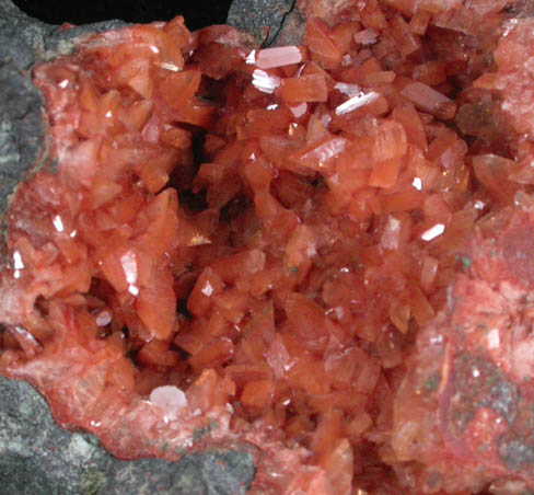 Heulandite from Brigadoon Pocket, Touch Hills, Stirlingshire, Scotland