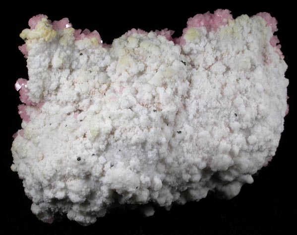 Rhodochrosite on Quartz from American Tunnel, Sunnyside Mine, Eureka District, San Juan County, Colorado