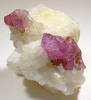 Corundum var. Ruby in Matrix from Mogok, Myanmar (Burma)