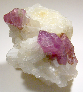 Corundum var. Ruby in Matrix from Mogok, Myanmar (Burma)