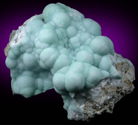 Hemimorphite from 79 Mine, 4th Level, Banner District, near Hayden, Gila County, Arizona