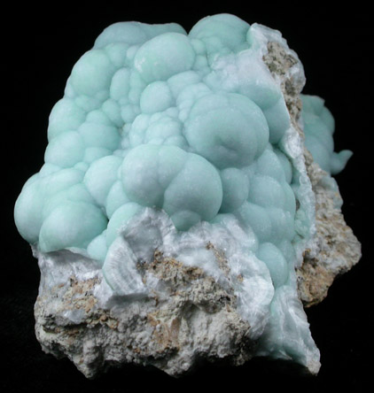 Hemimorphite from 79 Mine, 4th Level, Banner District, near Hayden, Gila County, Arizona