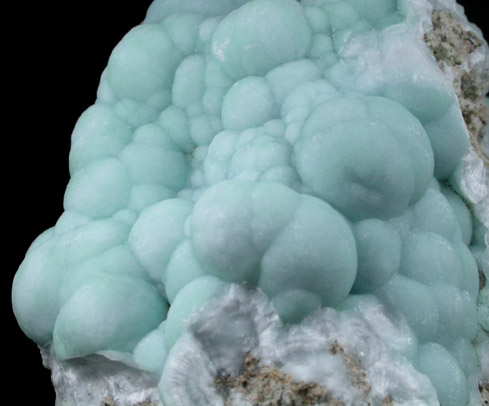 Hemimorphite from 79 Mine, 4th Level, Banner District, near Hayden, Gila County, Arizona