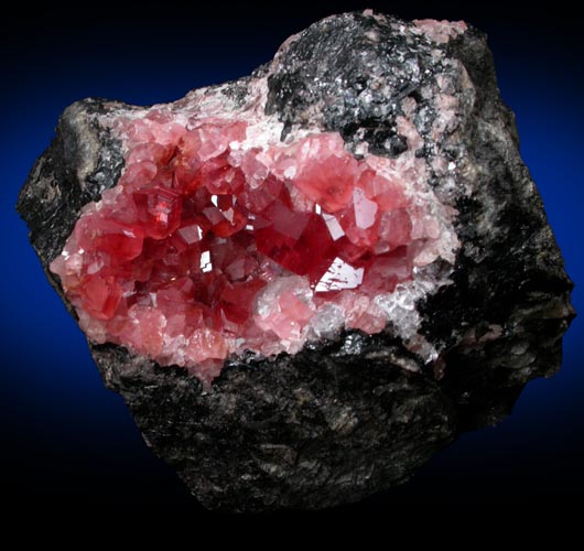 Rhodochrosite from Uchucchaqua Mine, Oyon Province, Lima Department, Peru
