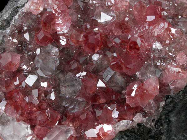 Rhodochrosite with Quartz from Uchucchaqua Mine, Oyon Province, Lima Department, Peru