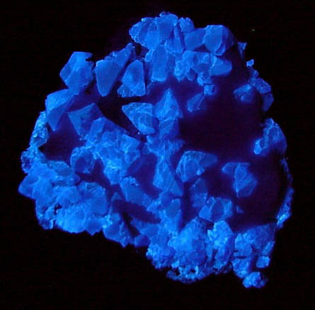 Benitoite from Benitoite Gem Mine, New Idria District, San Benito County, California (Type Locality for Benitoite)