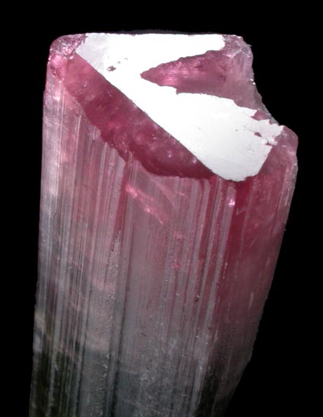 Elbaite var. Rubellite Tourmaline from Himalaya Mine, Mesa Grande District, San Diego County, California