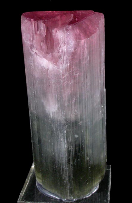 Elbaite var. Rubellite Tourmaline from Himalaya Mine, Mesa Grande District, San Diego County, California