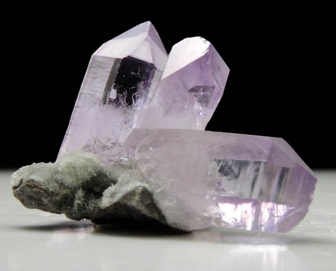 Quartz var. Amethyst from Piedra Parada, near Las Vigas, Tatatila, Veracruz, Mexico