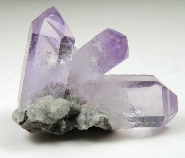 Quartz var. Amethyst from Piedra Parada, near Las Vigas, Tatatila, Veracruz, Mexico