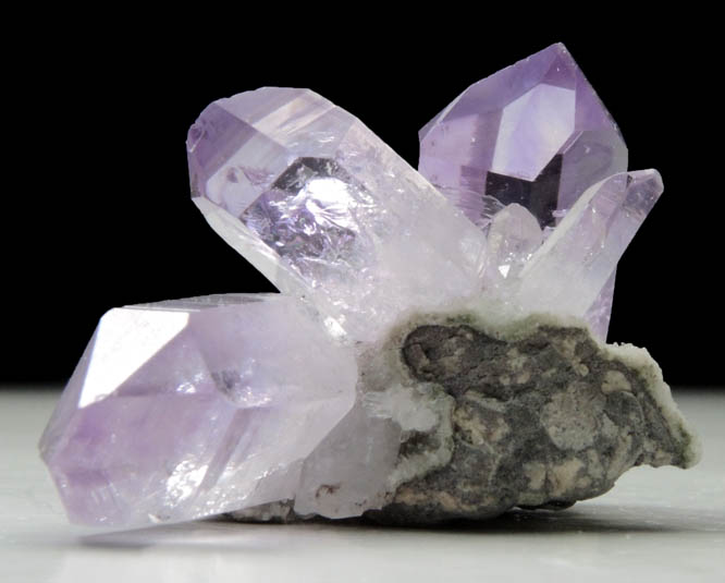 Quartz var. Amethyst from Piedra Parada, near Las Vigas, Tatatila, Veracruz, Mexico