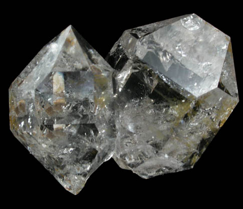 Quartz var. Herkimer Diamond from Middleville, Herkimer County, New York